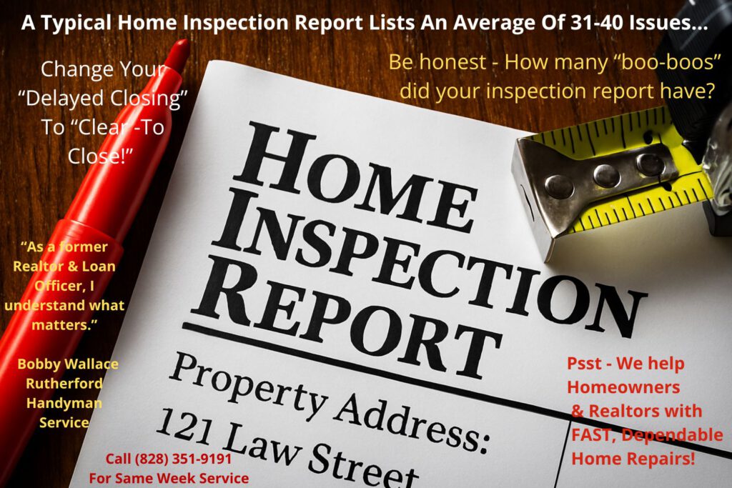 Home Inspection Repairs